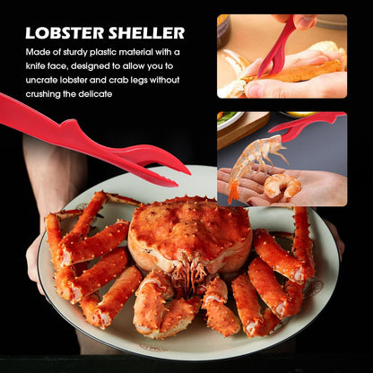 Crab Crackers and Tools,18-Pieces Seafood Tools Set