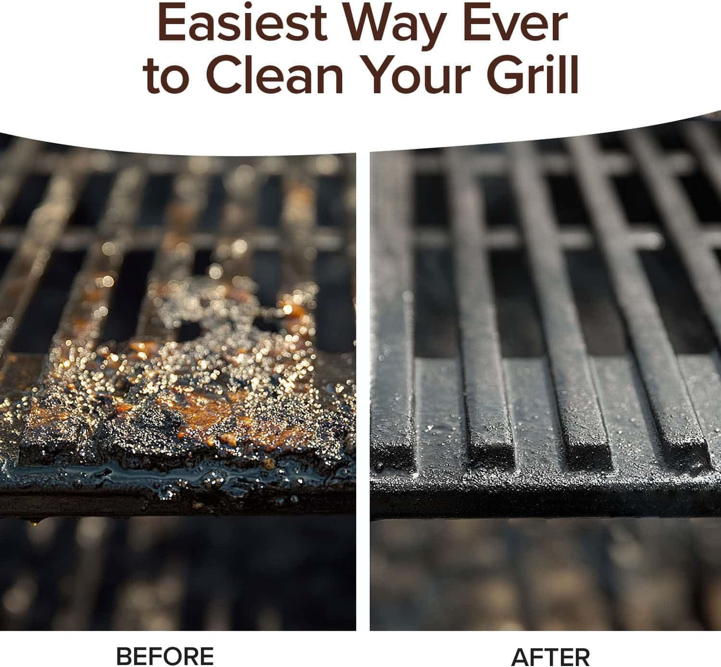 Bull Shot BBQ MAX Pro Super-Concentrated Foaming Grill Cleaner, AS SEEN ON TV, Made in USA, Shake, Point & Spray, Emulsifies Grease & Char on Grills, Stove Burners, Drip Pans & More
