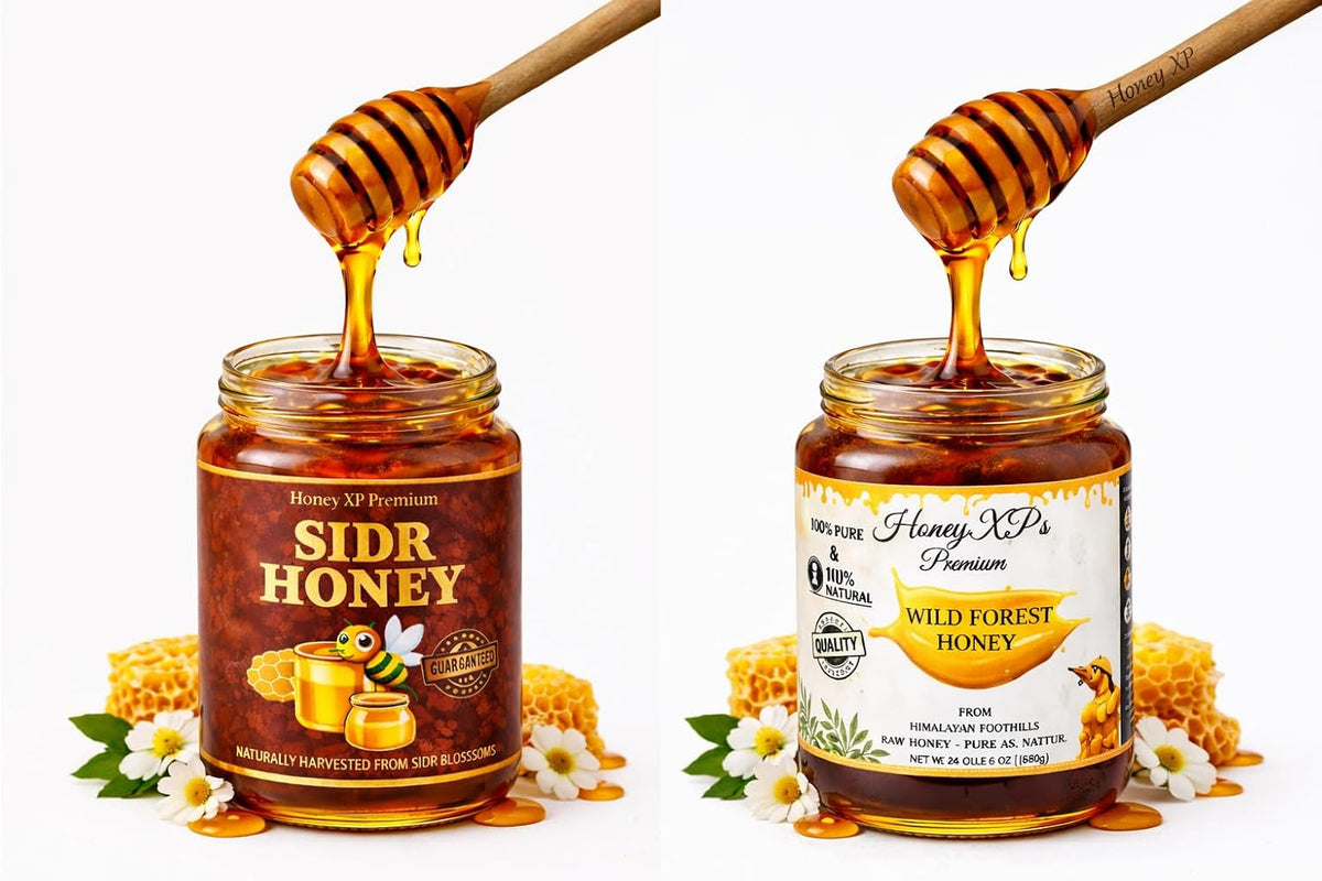 Premium Acacia Wood Honey Dipper Sticks Set of 2 – 6 Inch Food Grade Beeswax Polished Honey Wand Dispenser Server | Warp-Resistant Elegant Wooden Honey Drizzler for Jars Kitchen Use