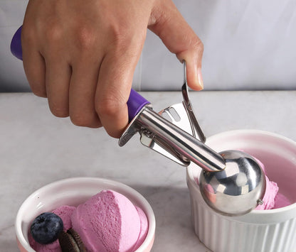 New Star Foodservice 537744 Food Disher/Ice Cream Scoop, 0.875 oz, Size 40