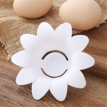 2 Pcs Egg Yolk Separator Exquisite Flower-Shaped Egg Separator Tools
