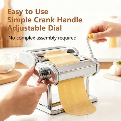 3 in 1 Pasta Maker Machine,7 Adjustable Thickness Settings Pasta Roller
