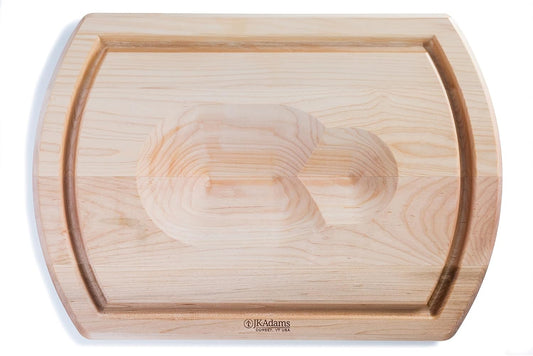 J.K. Adams Reversible Carving Board, 20" x 14" x 1.25"