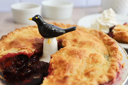 Fox Run Blueberry Pie Vent, Pie Bird for Baking