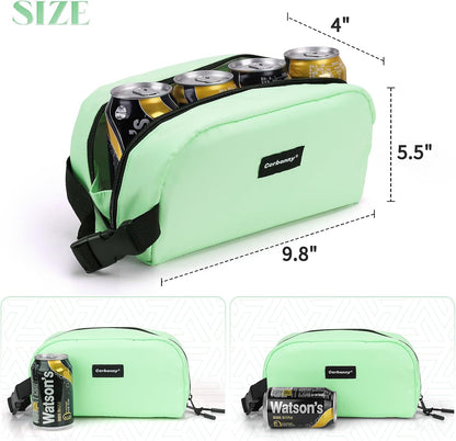 Cerbonny Freezable Cooler Bag for Work/School Travel - Mini Insulated Bag Fit For Yogurt