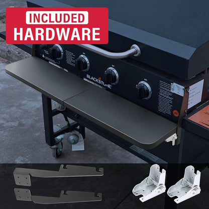 Upgraded Grill Table for Weber Kettle 22"/18"/26", Master Touch 22", Smokey Mountain, Recteq Pellet Grill RT-B380, Prep Station with Cutting Board, Basin, 4 Hooks, Shelf for Weber Kettle Accessories