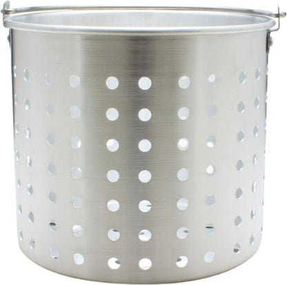 Thunder Group 16-Quart Aluminum Steamer Basket Fits ALSKSP003