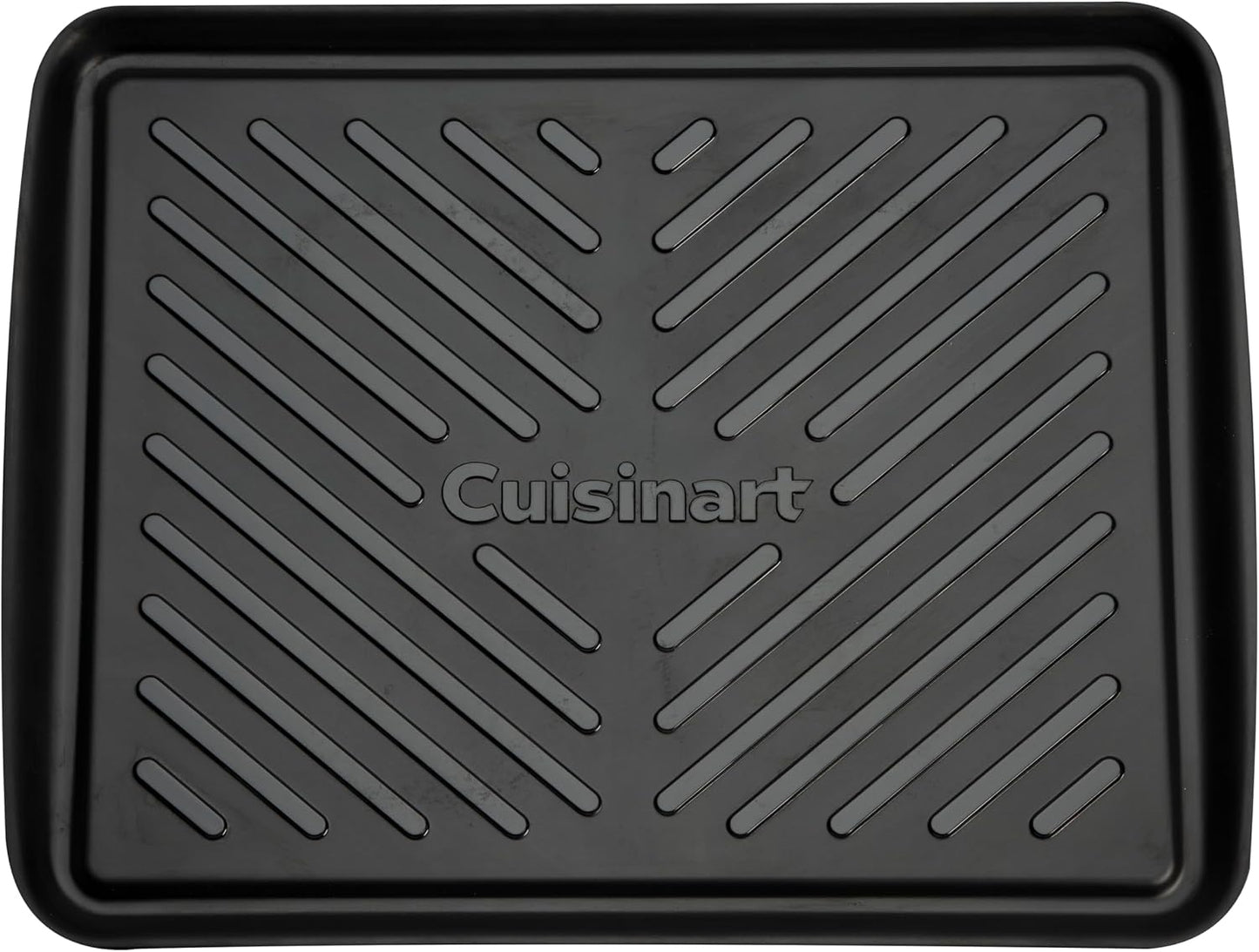Cuisinart CPK-210 Grilling Prep and Serve Trays, Black and Red Large 18” x 14.5”