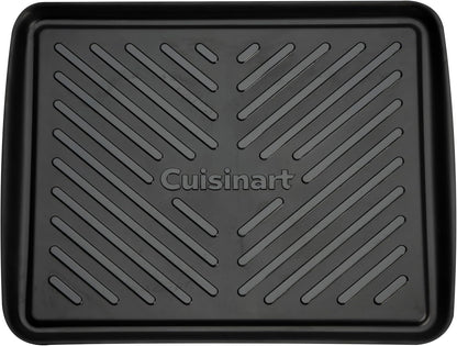 Cuisinart CPK-210 Grilling Prep and Serve Trays, Black and Red Large 18” x 14.5”