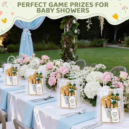 6 Sets Baby Shower Game Prizes Mini Charcuterie Boards Bridal Shower Prizes (6 Sets)