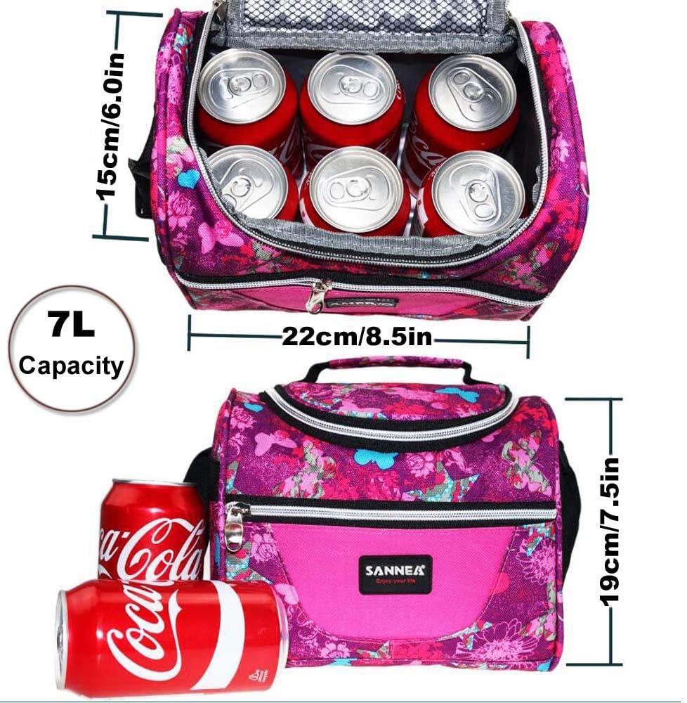 Lunch Bag for Kids Coole Lunch Box Tote for Women Girls Boys Children Student Insulated Bento Bag for School Work Picnic Outdoor Activities