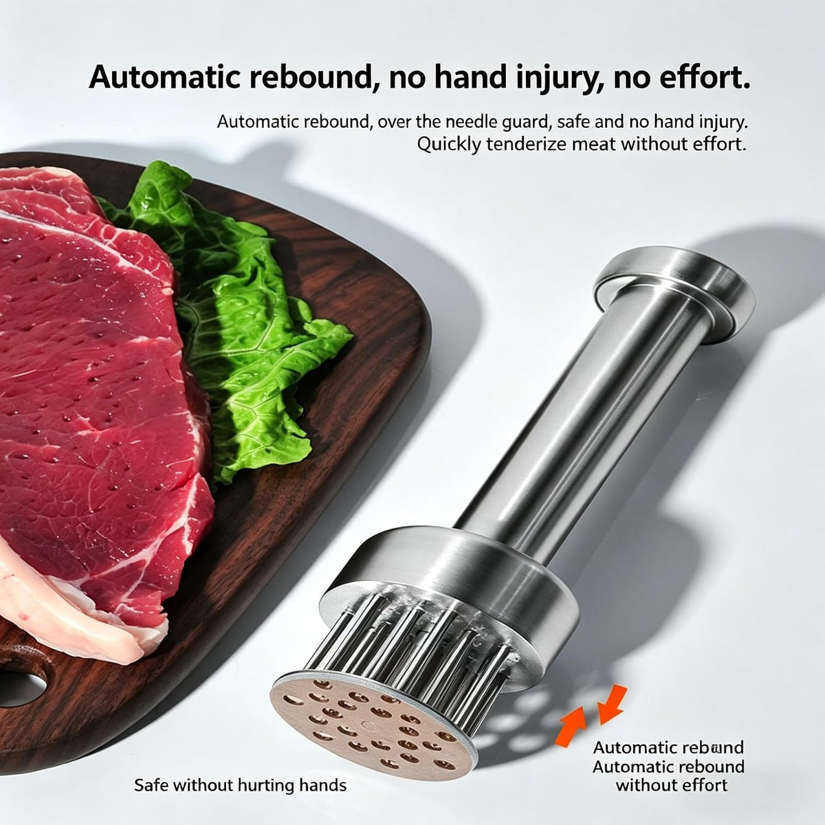 Stainless Steel Meat Tenderizer Tool