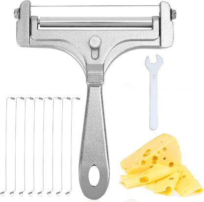 Stainless Steel Wire Cheese Slicer, Handheld Cheese Cutter