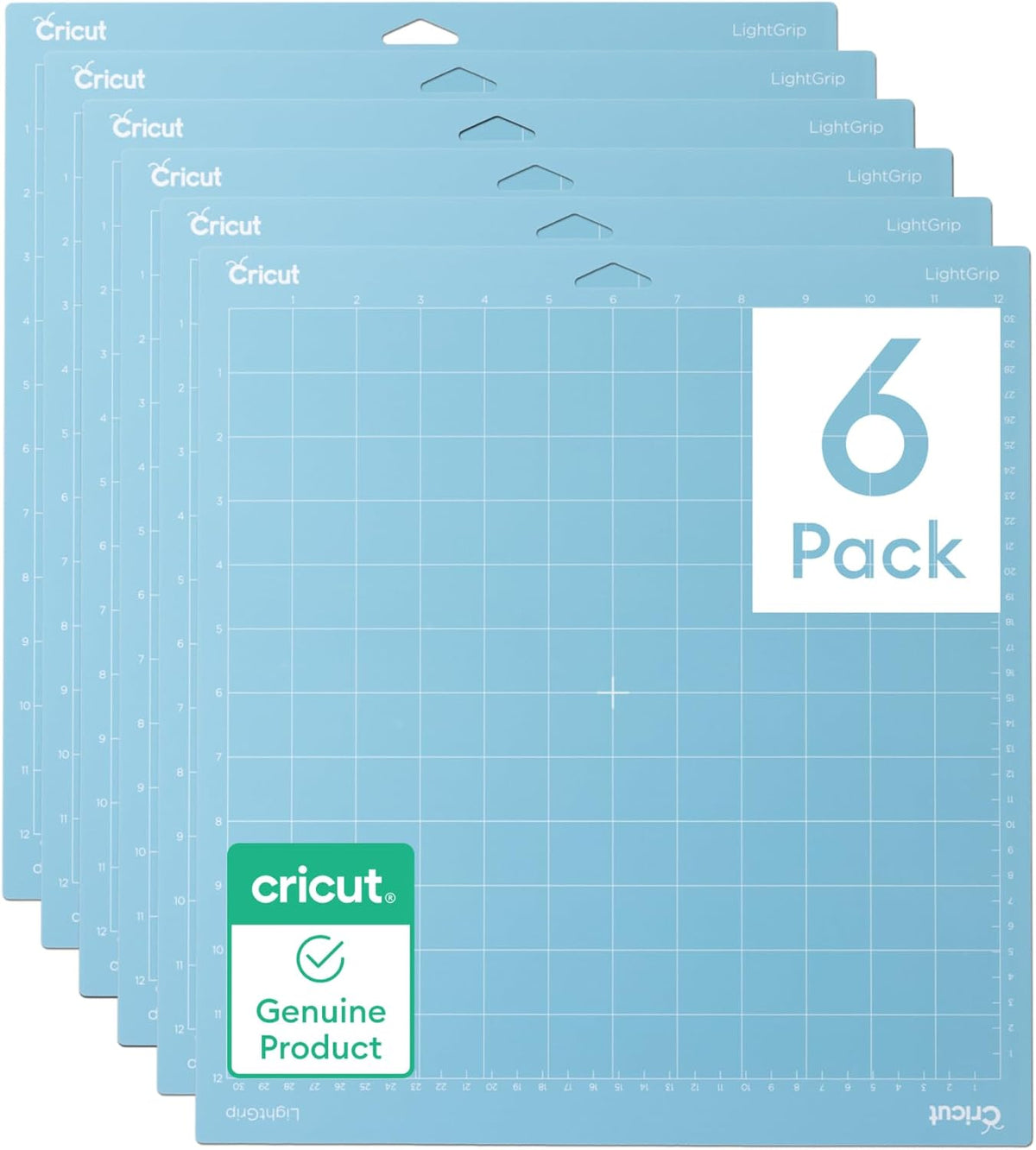 Cricut LightGrip Cutting Mat Pack (12in x 12in)