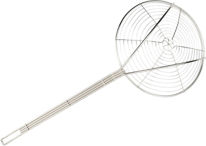 Winco 9" Round Spiral Commercial Skimmer