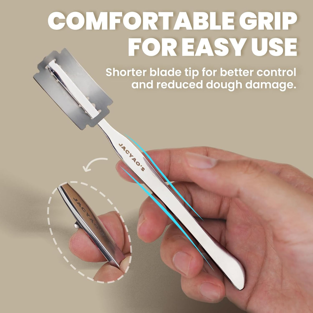 Bread Lame, 304 Stainless Steel Sourdough Scoring Tool, 10 Blades