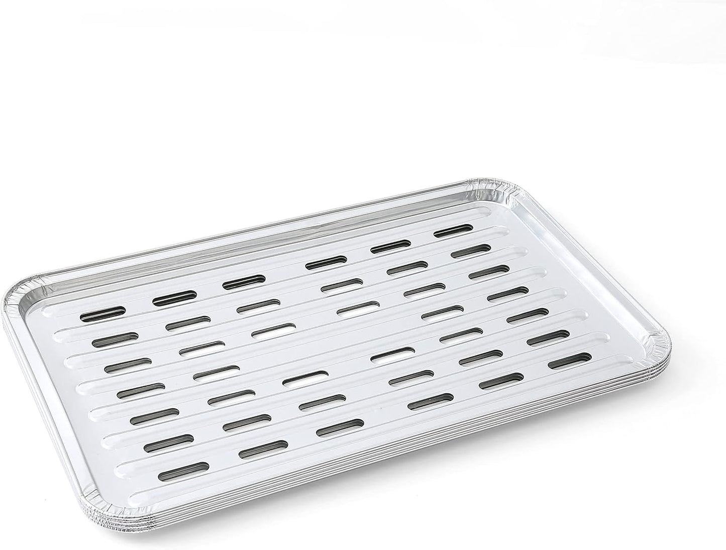 Kingsford Extra Tough Aluminum Grill Liners, Disposable Foil Grill Toppers for Outdoor Grills, Helps Keep Food and Sauce from Falling Through Grates, 16 x 11.75 in, 14 Count