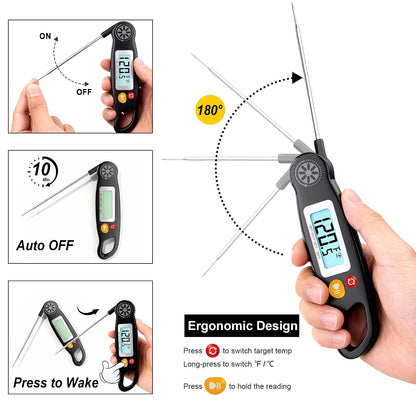 Meat Thermometer Digital - Instant Read Food Thermometer