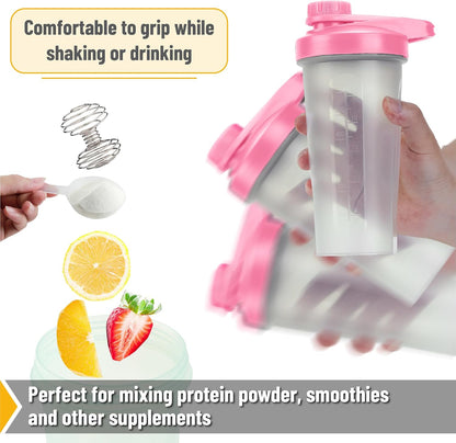 Mr. Pen- Shaker Bottles for Protein Mixes with Twist Cap, 28 oz