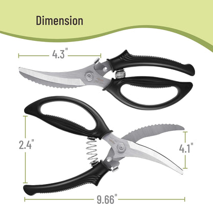 Mr. Pen- Heavy Duty Poultry Shears, Chicken Shears, Meat Cutting Scissors