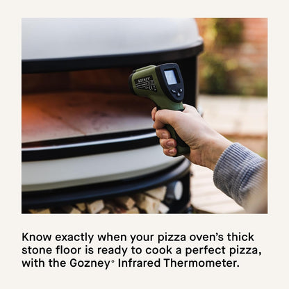 Gozney Infrared Thermometer, Built-in Laser Thermometer with LED Screen