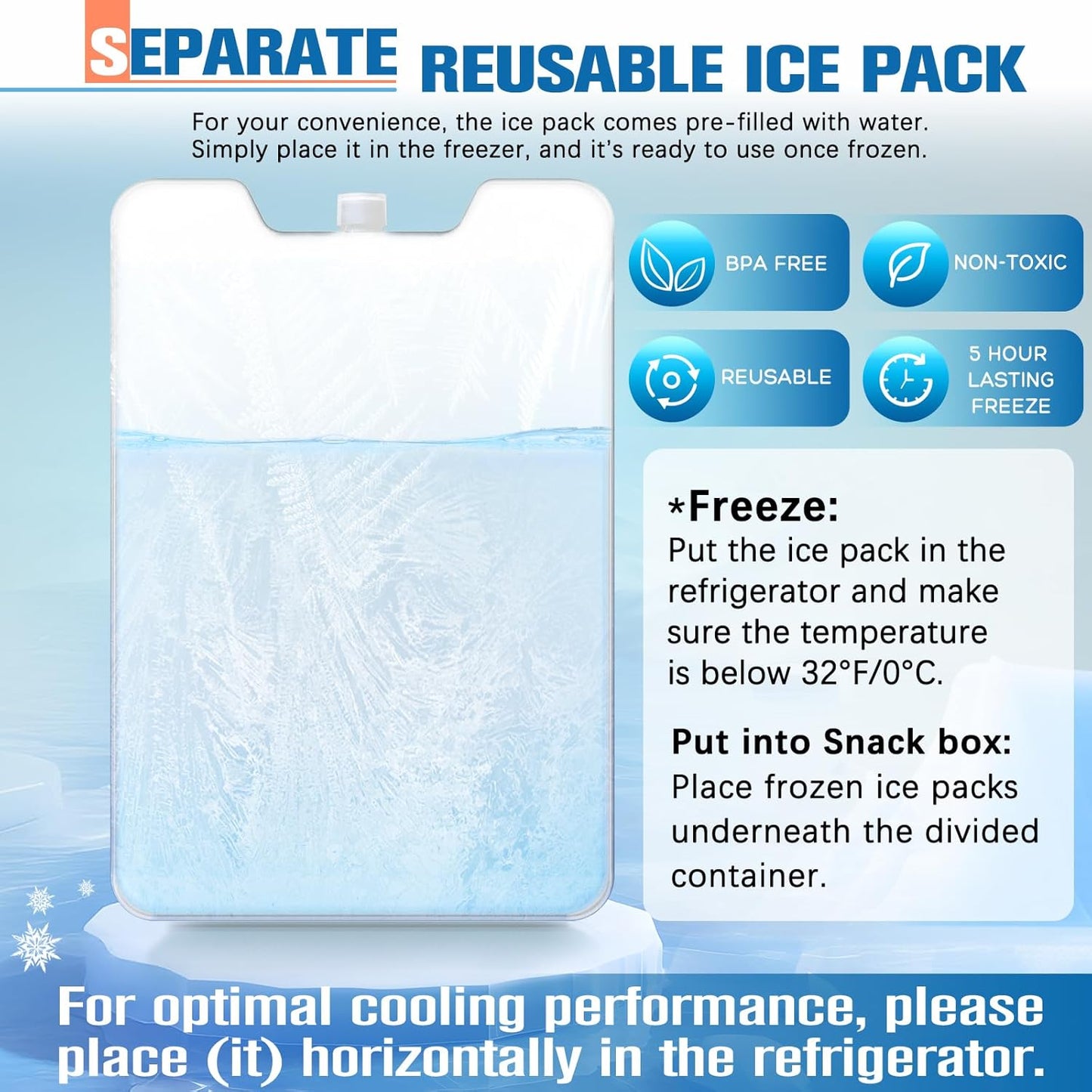Chilled Portable Snackle Box Container Insulated Bag Keep Food Warm 12 Compartment Divided Serving Tray Reusable Ice Pack Road Trip Essentials for Charcuterie Snack Picnic Beach Birthday Gift