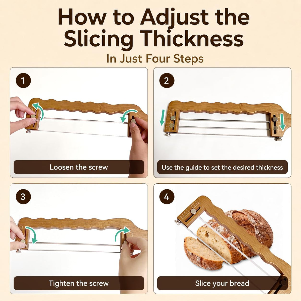 Adjustable Bread Slicer