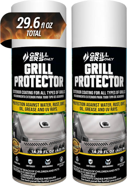 Grill Cleaner Spray & Degreaser | Heavy-Duty Grill Spray for BBQ, Griddles & Cast Iron Cleaner - Professional Outdoor Kitchen Formula - 35.2 fl oz.