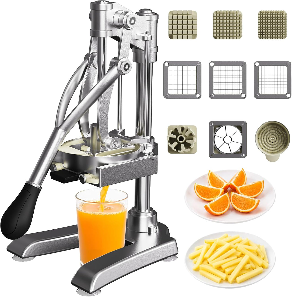 Commercial Tomato Slicer & Vegetable Chopper 1/4inch Food Slicer