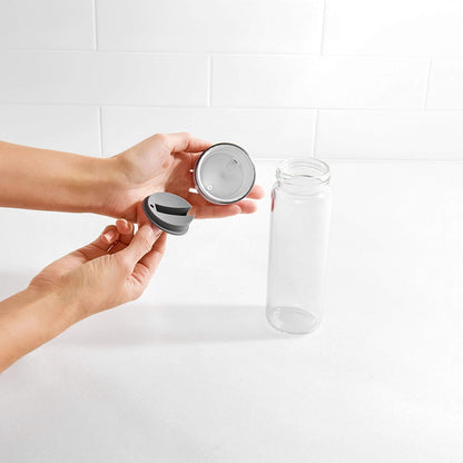OXO Good Grips Precision Pour Glass Dispenser for Soy Sauce, Oil – 5 oz