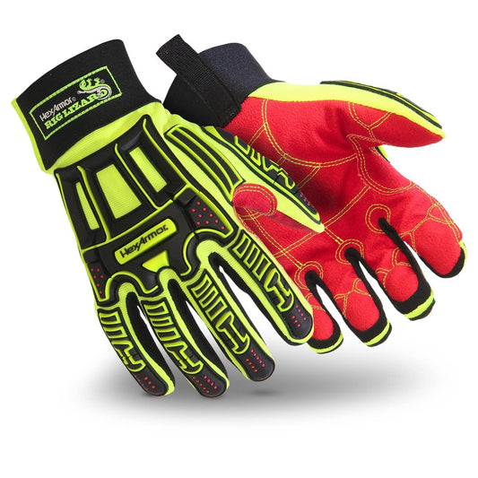 HexArmor Cut Resistant Impact Protection Reinforced Palm Work Gloves | Rig Lizard® Series 2021X | X-Large