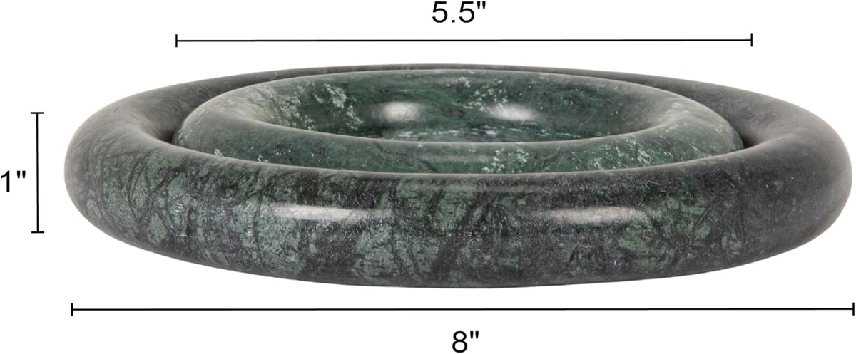 Creative Co-Op Marble Trivets for Dining Table, Set of 2