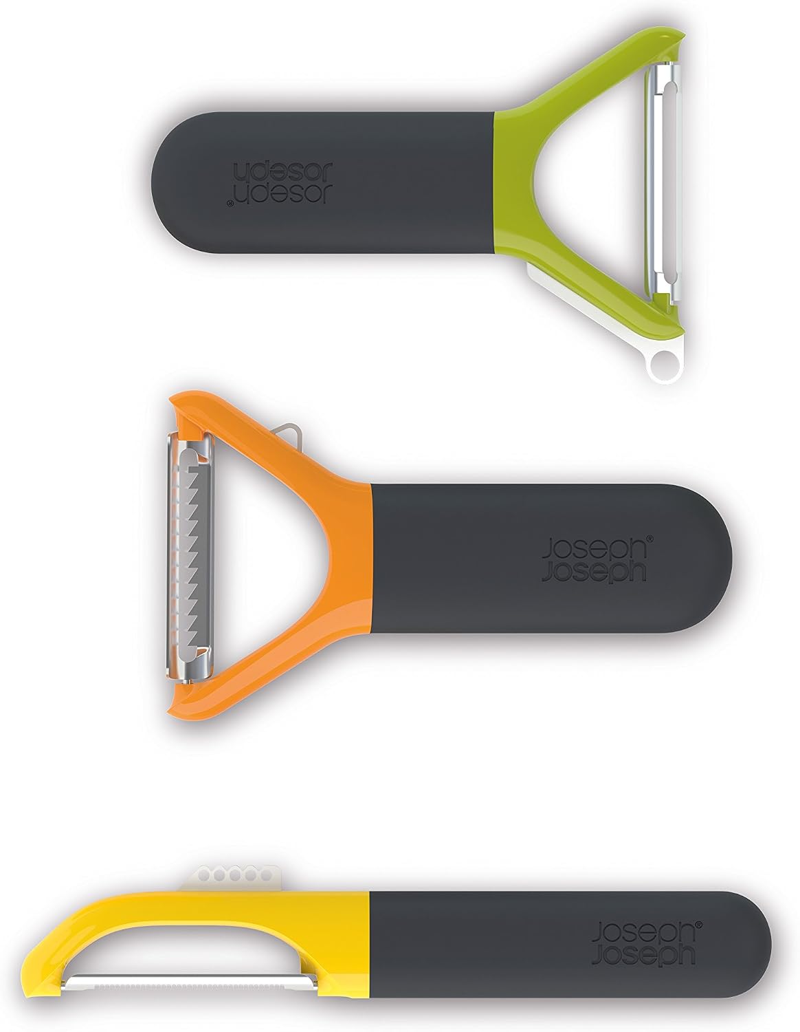 Joseph Joseph SafeStore Peeler, One Size, Orange