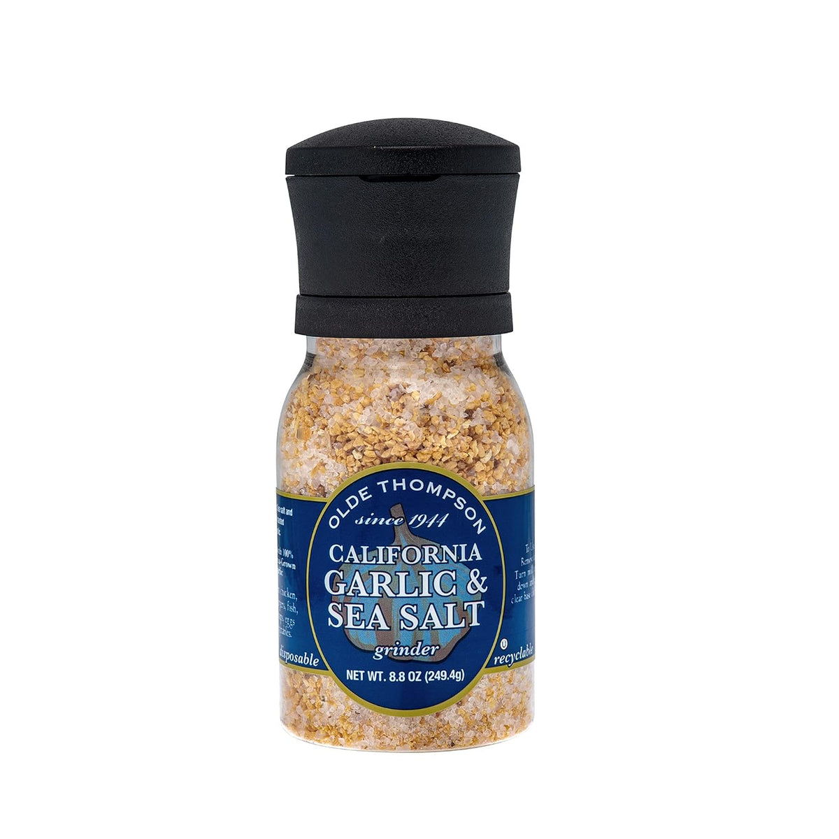 Olde Thompson Himalayan Pink Salt Grinder, 10 Ounce