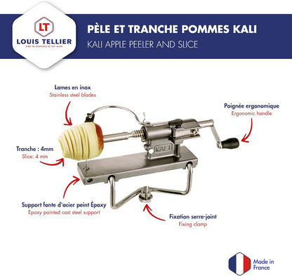 Louis Tellier - Kali Professional Apple Peeler & Slicer, Manual