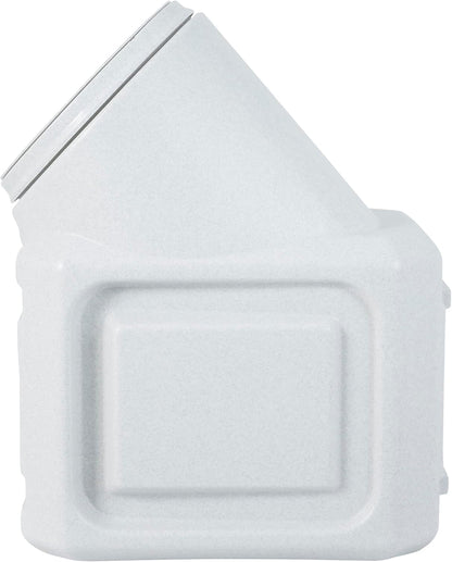 Vittles Vault Traditional Pet Food Storage Container For Dog Kibbles/Bird Seed/Oatmeal/Rice/Flour/Cereal, BPA Free Plastic, Sealed Airtight For Cat Food, Up To 30 lb, Made in USA, With Scoop, Gray