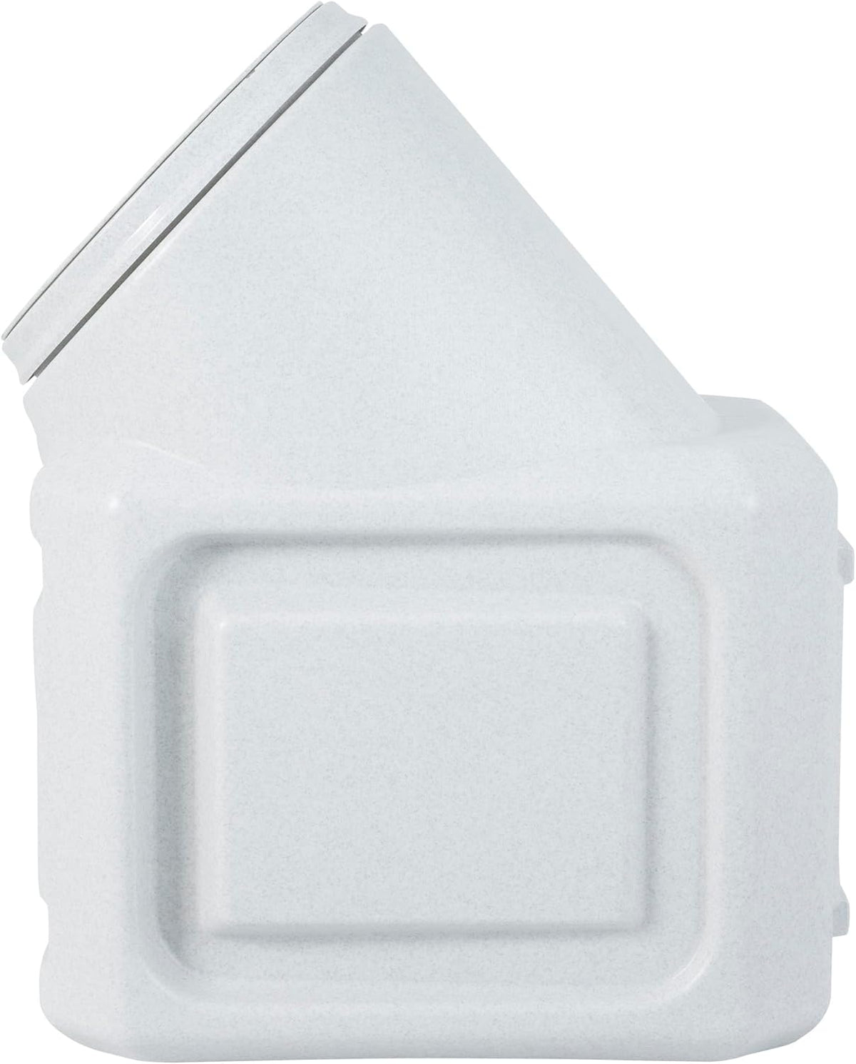 Vittles Vault Traditional Pet Food Storage Container For Dog Kibbles/Bird Seed/Oatmeal/Rice/Flour/Cereal, BPA Free Plastic, Sealed Airtight For Cat Food, Up To 50 lb, Made in USA, With Scoop, Gray