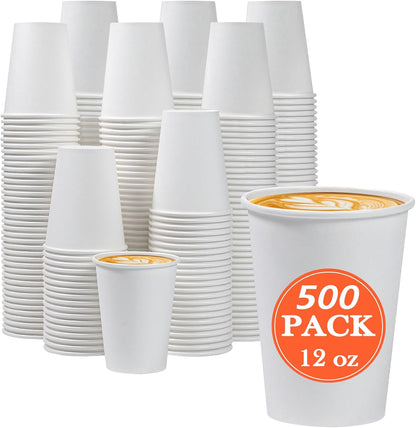 Lamosi 100 Pack 5 oz Paper Cups, Disposable Small Bathroom Cups 5oz, Mini Espresso Cups for Mouthwash, Travel, Party, Picnics, Home