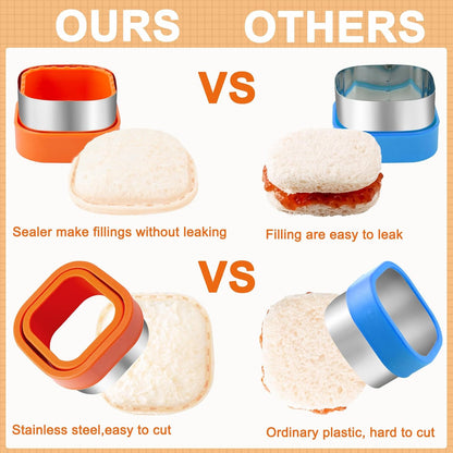 Fruit Cutters Shapes for Kids 22 Pcs, Mini Cookie Cutters Set, Vegetable Cutter with Food Picks