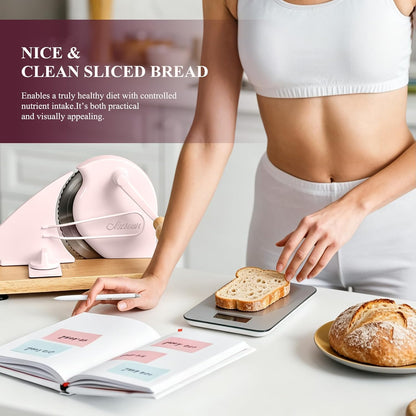 Manual Bread Slicer for Homemade Bread,Even Slicing from Thin to Thick