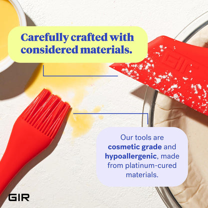 GIR Perforated Silicone Spoon, Multi-Purpose KitchenTool – Black