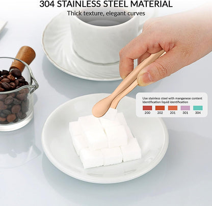 4.33 Inch Stainless Steel Ice Tongs for Ice Bucket，Metal Sugar Cube Mini Tongs，Set of 3 (Black-A)