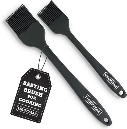 Lightyear Silicone Basting Brush for Cooking – Pastry Brush Set