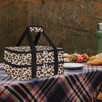 esouler Insulated Casserole Carrier - Casserole Carriers for Hot or Cold Food - Lasagna Lugger Dish Carrier, Thermal Lunch Bag for Potluck Parties, Picnic, Travel, Fits 9" x 13" Baking Dish, Grey