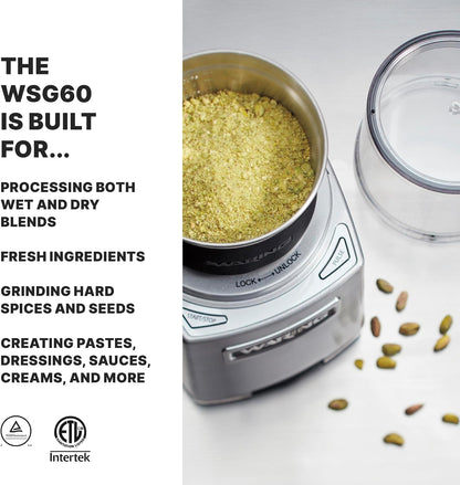 Waring Electric Spice Grinder with 1.5-Cup Capacity