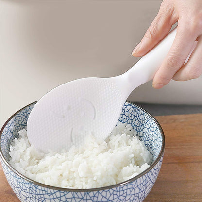 2 Pcs Rice Paddle，Non-Stick Rice Spoon, Stand-up Serving Rice Spatula