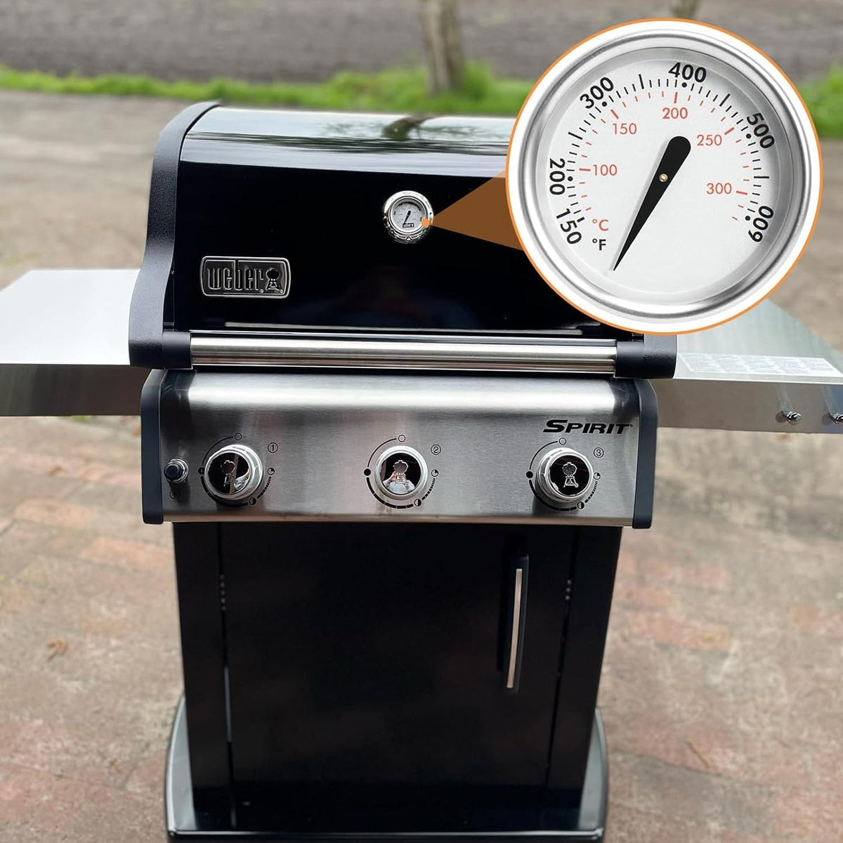60540 Temperature Gauge for Weber GS4 Spirit II/I 200/300 SER & 22" Kettles