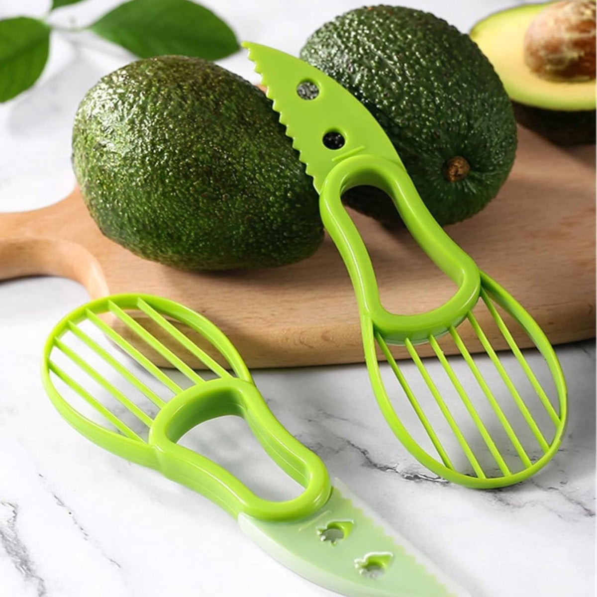 Avocado Slicer Tool, Green, 2 Pcs