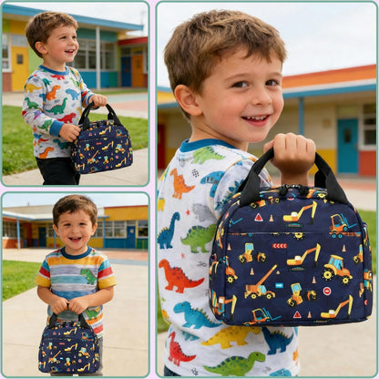 CAMTOP kids lunch bag Cute Insulated lunch box for Boys & Girls Leakproof loncheras for school