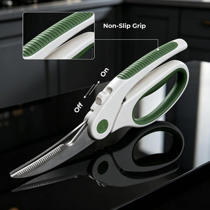 Linoroso Poultry Shears with Magnetic Holder Kitchen Shears Heavy Duty